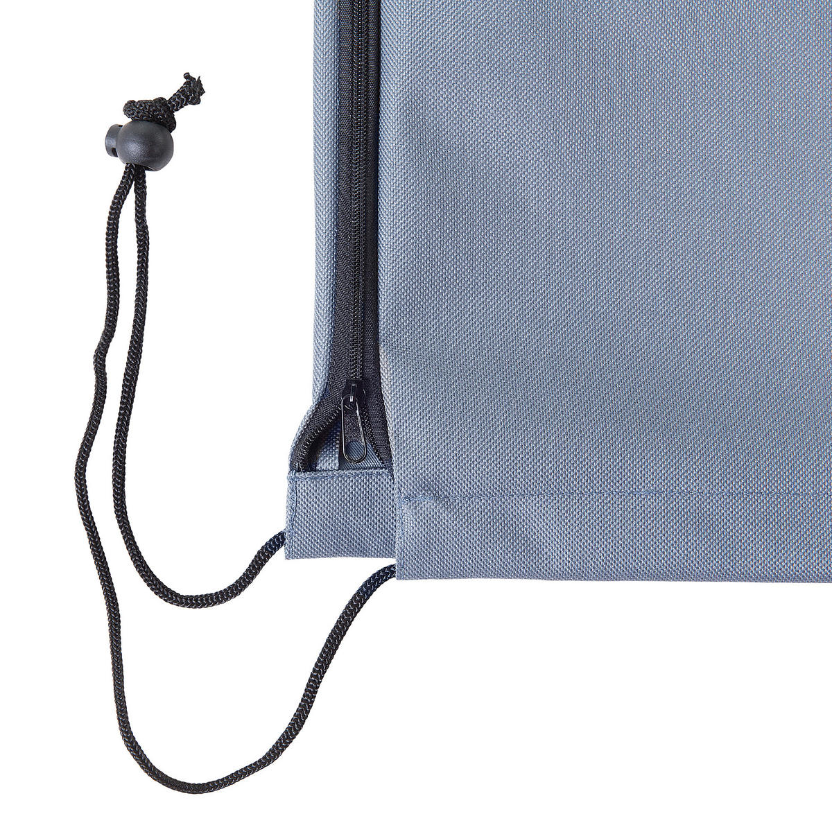 REGENSCHUTZ für Ampelschirme RAVENNA, ASTI II 203/35/35 cm Chuva - Grau, Kunststoff (203/203/35cm) - Beliani