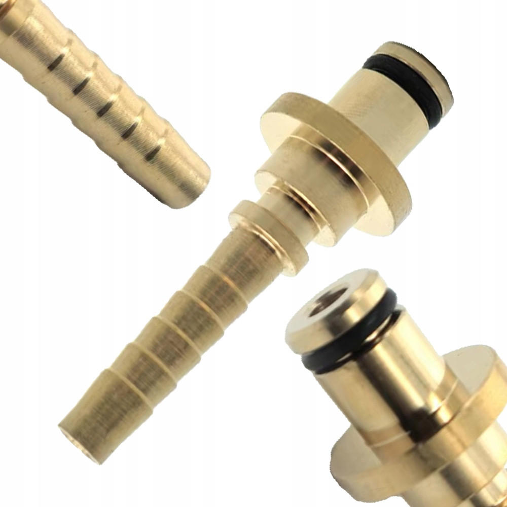 ADAPTER DN6 - Schnellkupplung alter Typ, Schlauch Innenø 6 mm, für Hochdruckreiniger - Multicolor, Kunststoff/Metall (10/10/10cm)