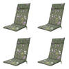 GARTENSTUHLKISSEN Donna 120/50 cm 4er-Set - Grün, Textil (50/8/120cm) - Madison