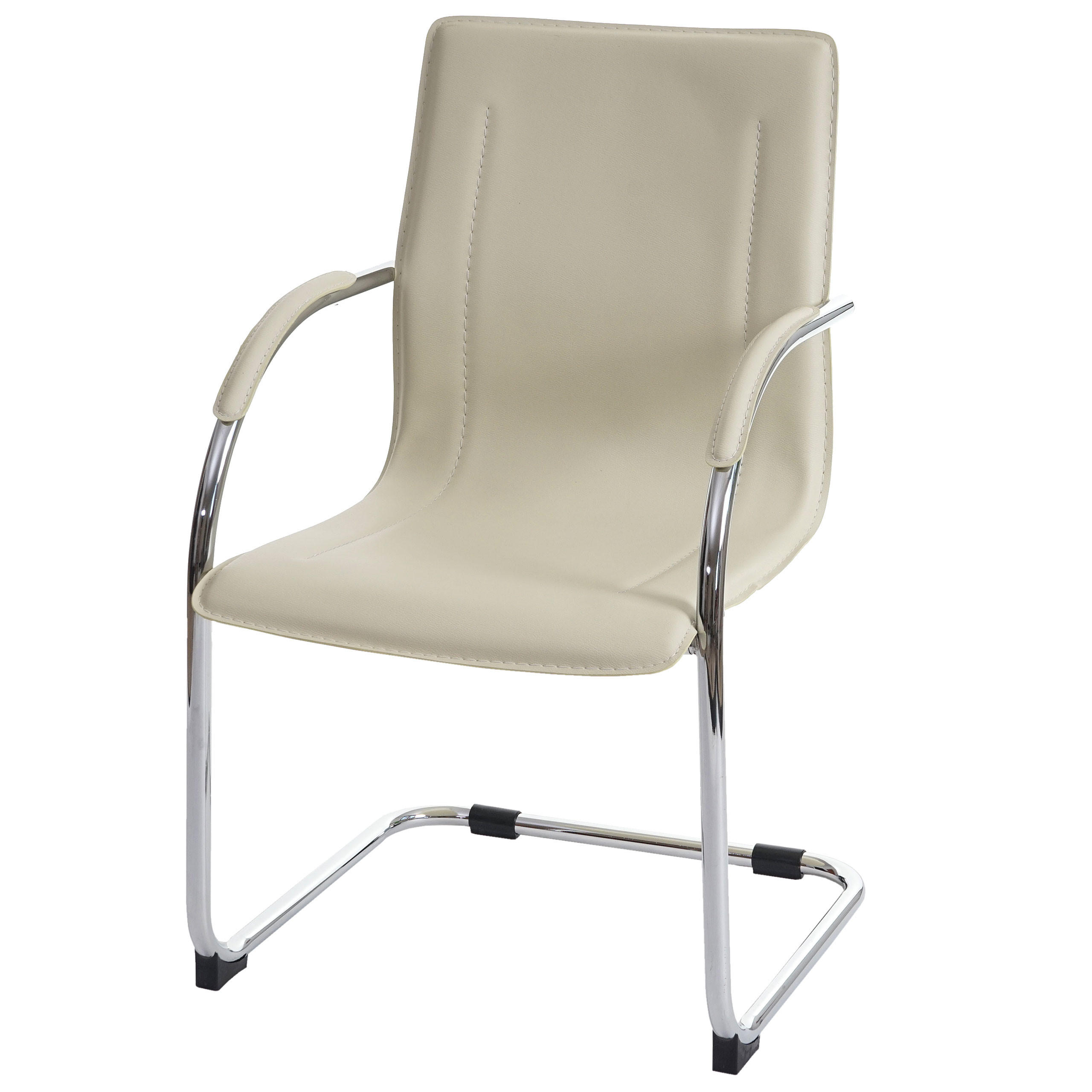 KONFERENZSTUHL Beige - Beige, Kunststoff (56/93/56cm) - MCW