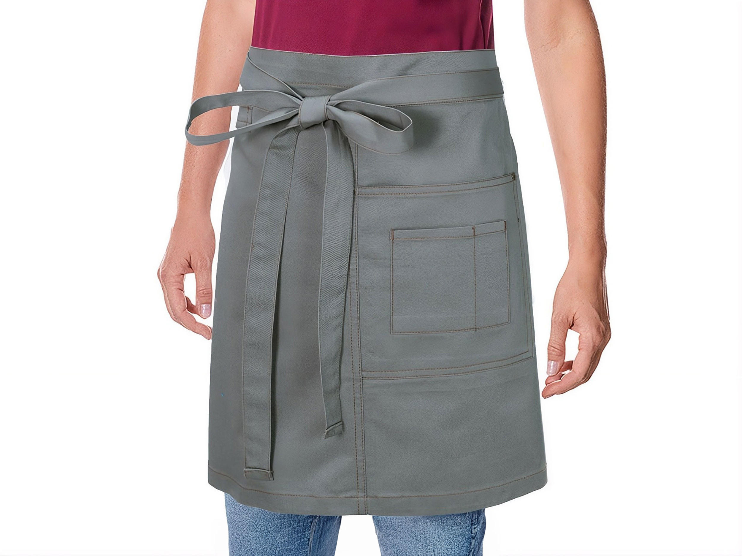 SCHÜRZE , 50x70 cm, 100% Baumwolle, Braun - Graubraun, Textil (50/70cm) - Zollner