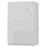 HÄNGESCHRANK Florence W2/45 Weiß / RAL 9003 signalweiß HG 45 / 32,5 / 72cm - Türanschlag links - Weiß Hochglanz/Weiß, Holz/Holzwerkstoff (45/72/32.5cm) - Feldmann-Wohnen