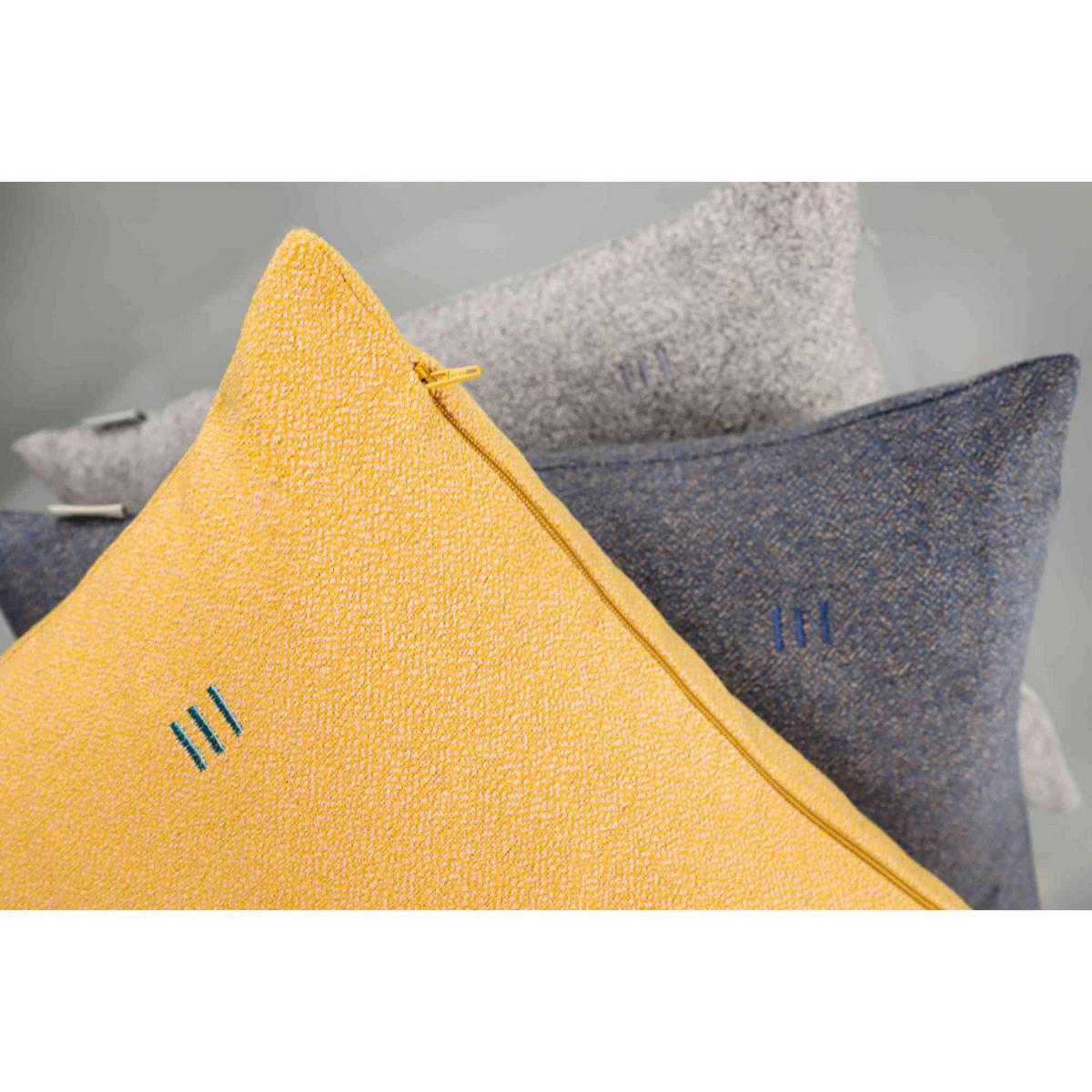 ZIERKISSENHÜLLE DEKOKISSENHÜLLE FUN 2er Set - Gelb, Textil (45/45cm) - Esprit