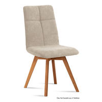 ESSZIMMERSTUHL (4er-Set) Dimut 47x92x60 Eiche geölt/Natur - Eichefarben/Naturfarben, Kunststoff (60/92/47cm) - 58aufmkessel