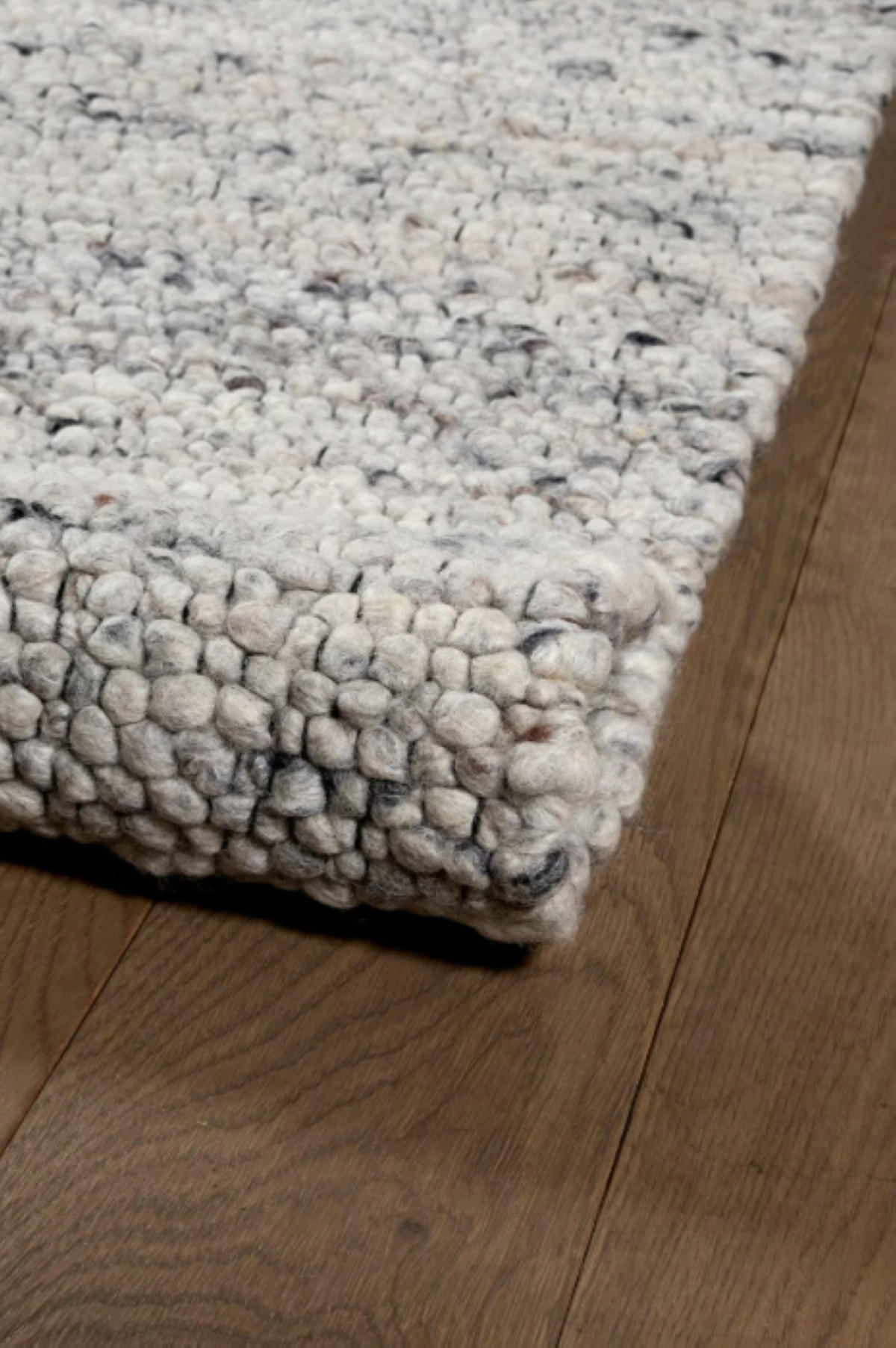 TEPPICH Wohn-/Schlafzimmer Wolle SHEPERD Grau 170x240 cm - Grau, Naturmaterialien (170/240cm) - Novatrend