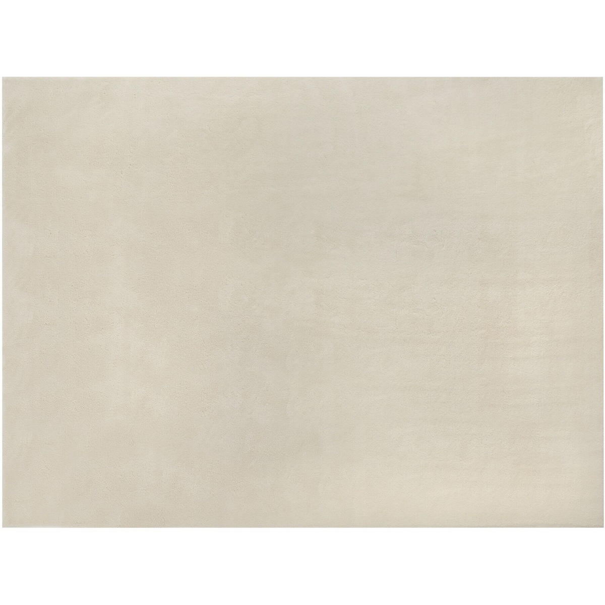 KURZFLORTEPPICH Soft Zone,rutschfeste Unterseite,beige - Beige, Kunststoff (170/120cm) - tectake