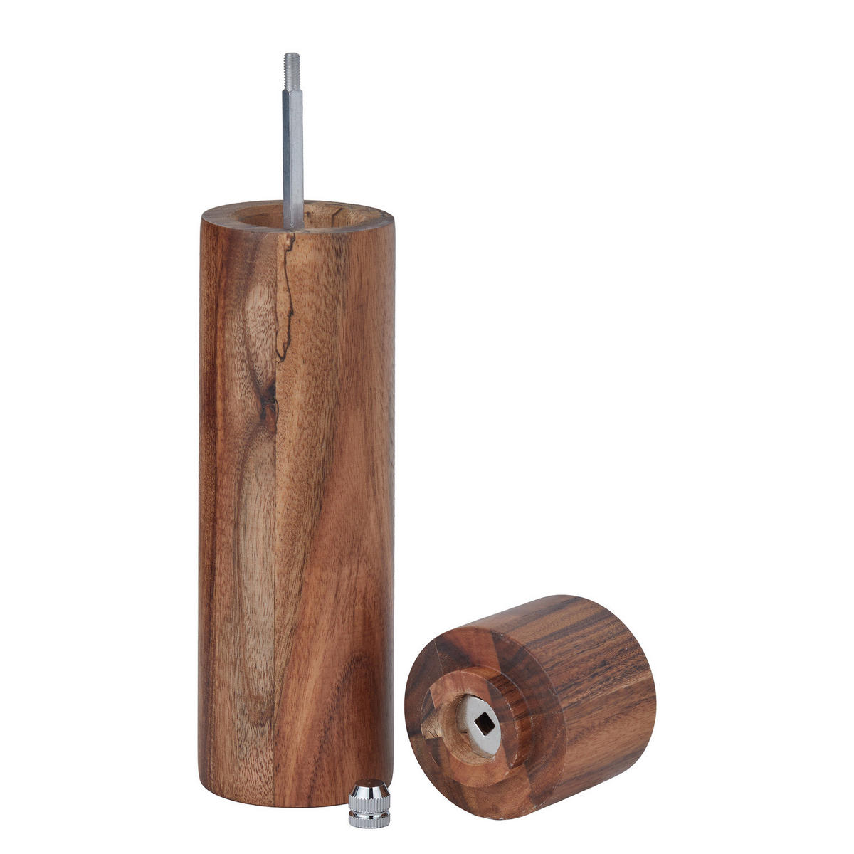 SALZ- UND PFEFFERMÜHLE Acacia 22 cm - Braun, Holz/Keramik (6/22/6cm) - Butlers