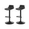 BARHOCKER 2er-Set höhenverstellbar - Polypropylen - Schwarz - CALAS - Schwarz, Kunststoff (45/95/45cm) - Vente-Unique