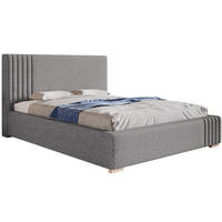 BETT Grau BEN 13 180x200 cm - Grau, Textil (180/200cm) - Sepro Meble