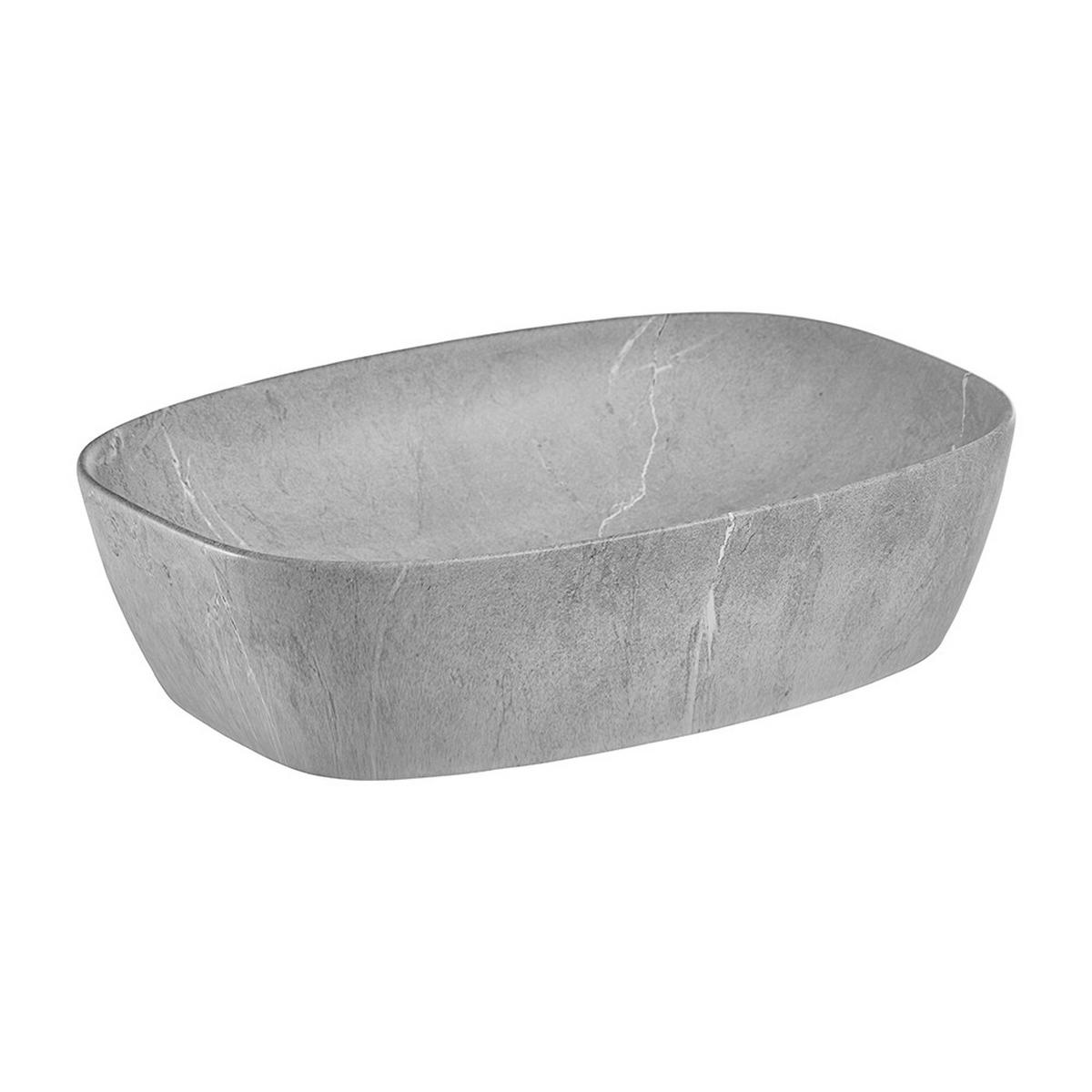 WASCHBECKENSCHRANK Xanten-56 - Braun, Holzwerkstoff (101/73/47cm) - Lomado