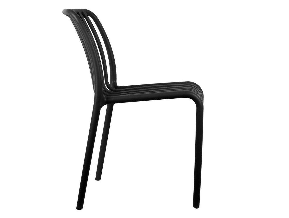 GARTENSTUHL Glee 58/42/79 cm - Schwarz, Kunststoff (42/79/58cm) - Leitmotiv