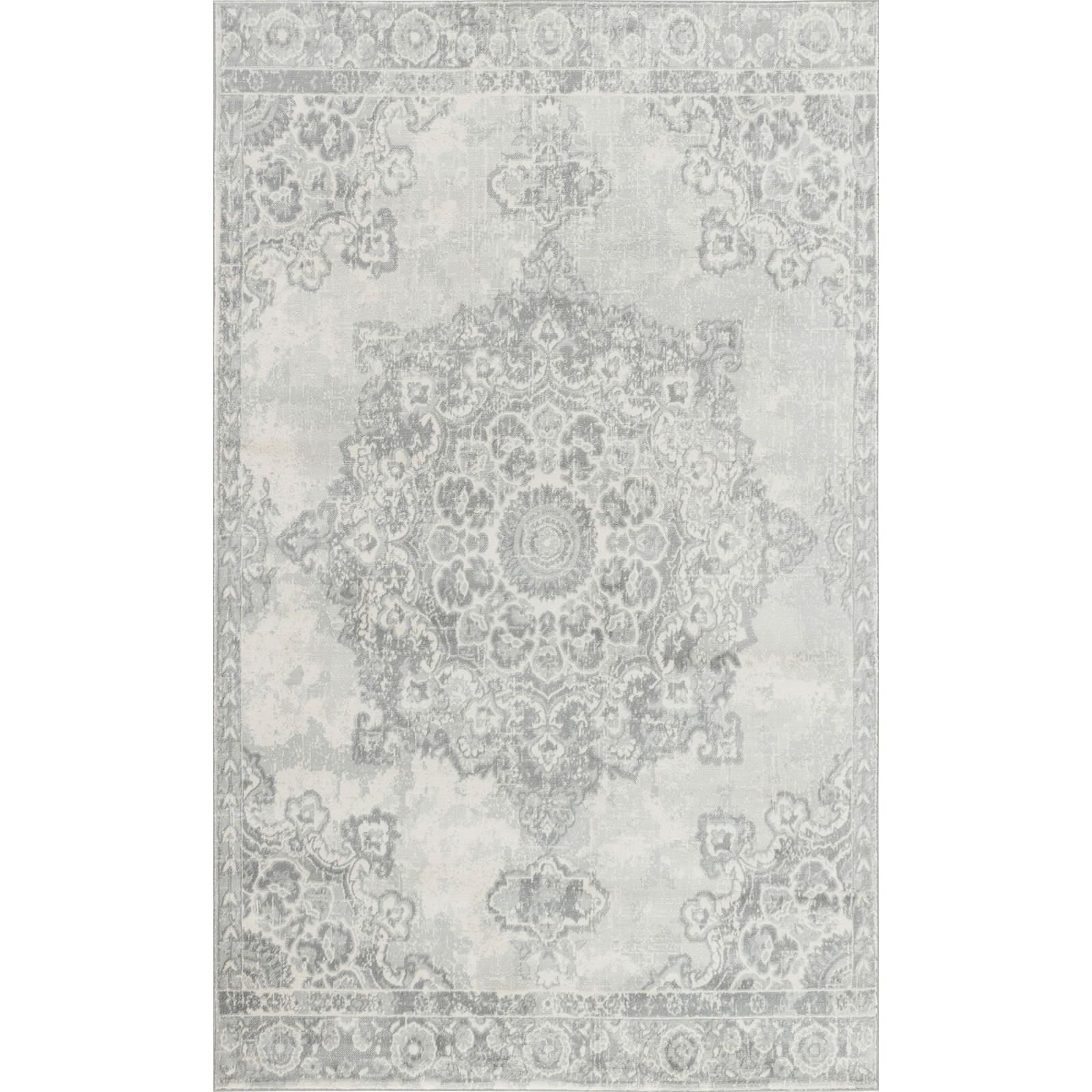 VINTAGE-TEPPICH 80/150 cm Grau - Grau, Naturmaterialien/Textil (80/150cm) - LIVABLISS