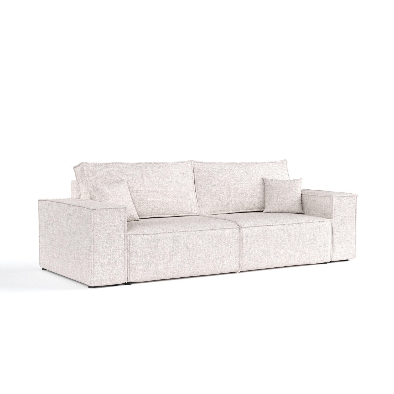 AltaBeds Sofa Sand 255x70x105 cm