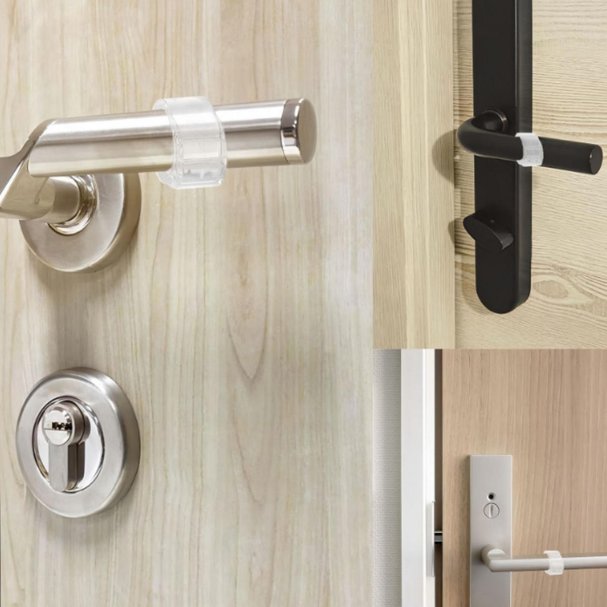 MÖBELGRIFF 12er-Set - Transparent, Kunststoff (2.5/1.4/3.2cm)