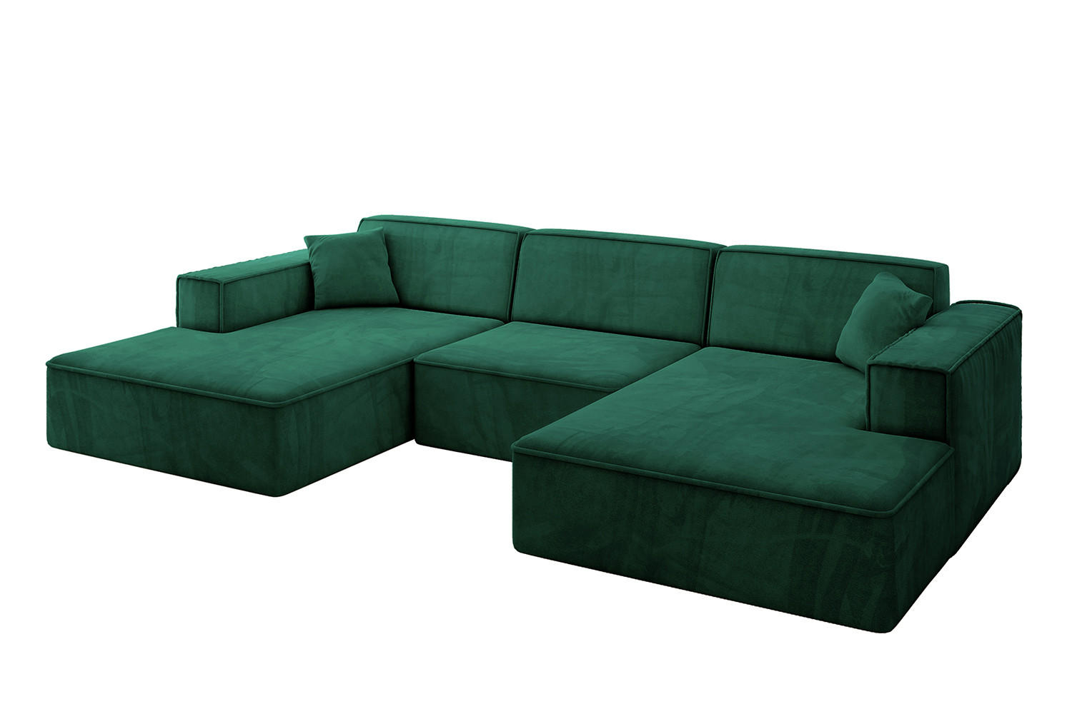 ALTDECOR SEDACÍ SOUPRAVA IREA-U1-v4 – 301 x 165 x 77 cm, zelená
