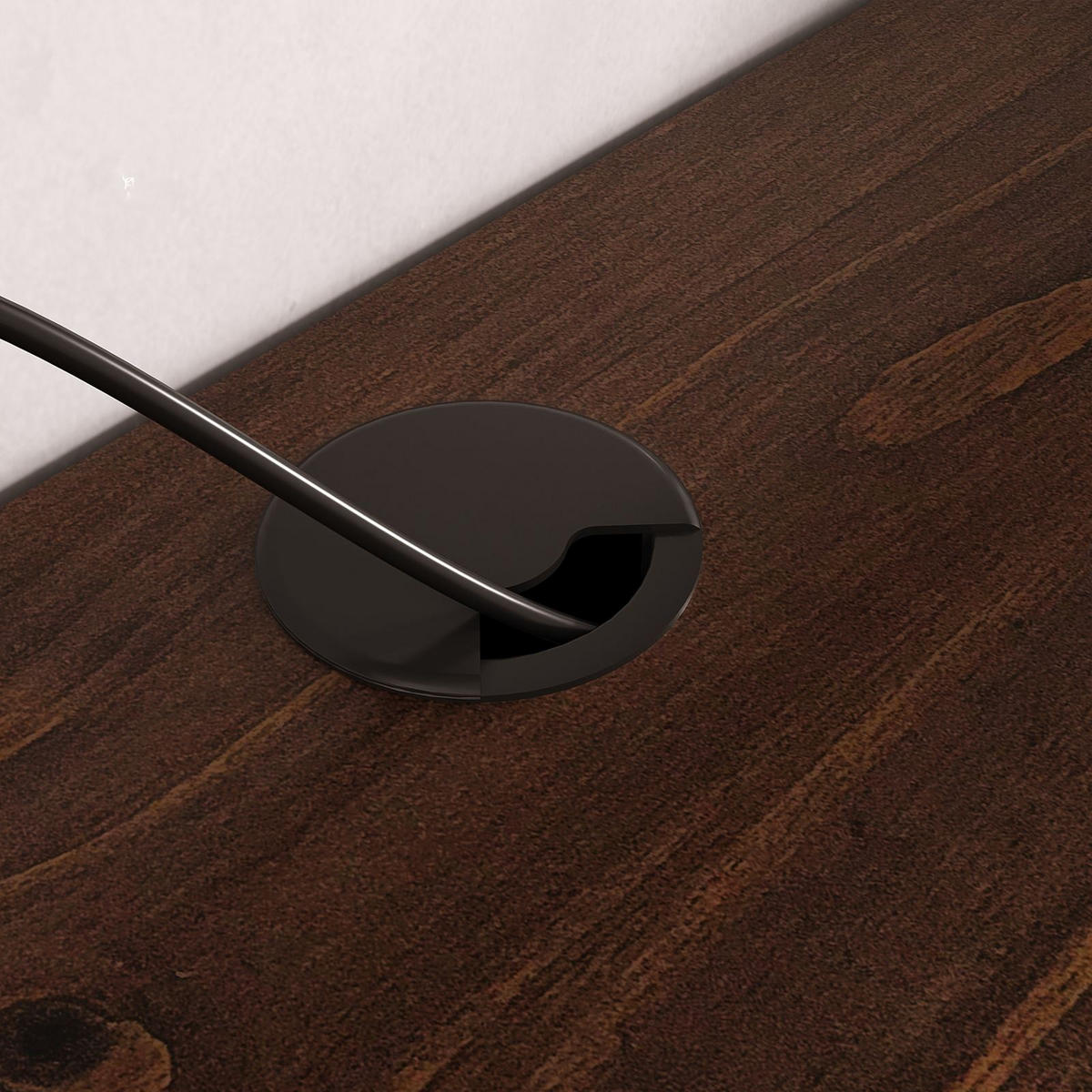 LOWBOARD SIMONA nussbaum - Nussbaumfarben, Holz (175/30/34cm) - IDIMEX