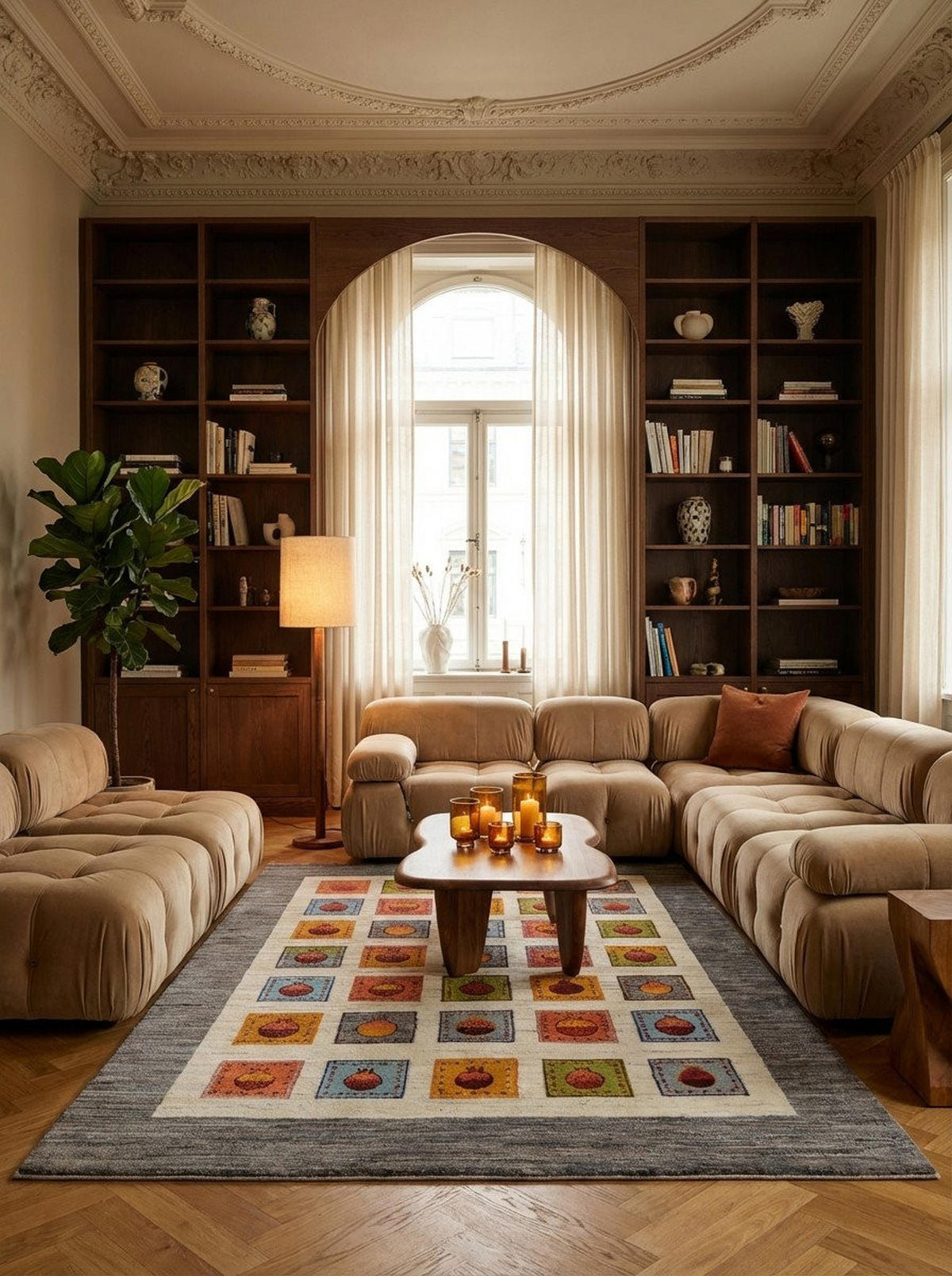 GABBEH-TEPPICH handgeknüpft Rizbaf Beige 239/170 cm Schurwolle - Beige, Textil (170/239cm) - Looma