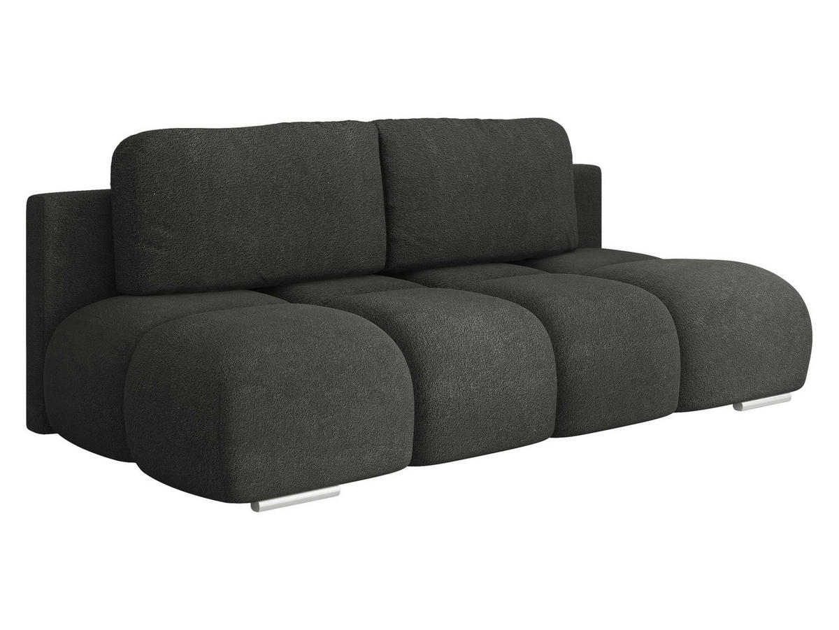 SCHLAFSOFA Honey Mini - Schwarz, Holz/Kunststoff (195/89/90cm) - MIRJAN24