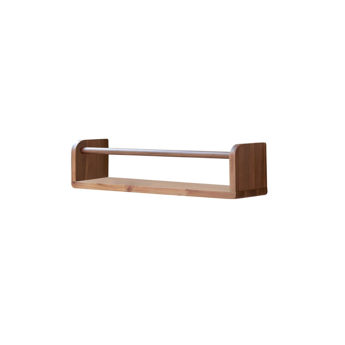 BADREGAL Lila Natur aus Akazie - Naturfarben, Holz (60/14/14cm) - Tikamoon