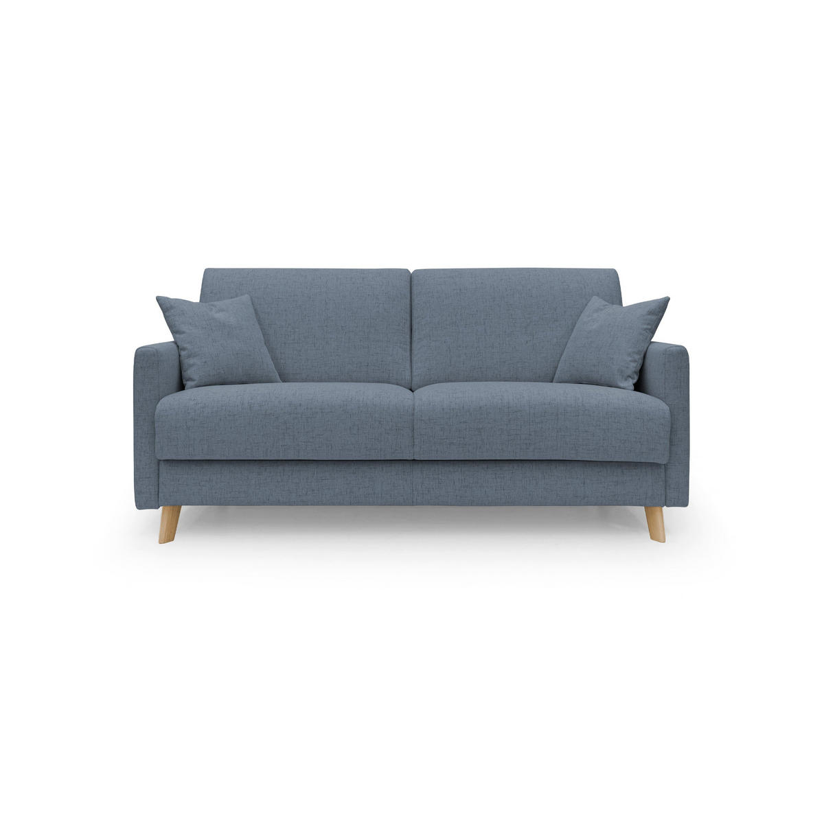 SCHLAFSOFA Edgar - Blau, Textil (160/94/97cm) - Divani.store