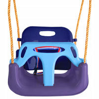 KINDERSCHAUKEL Blau - Blau, Kunststoff (35/30cm) - KRUMAD