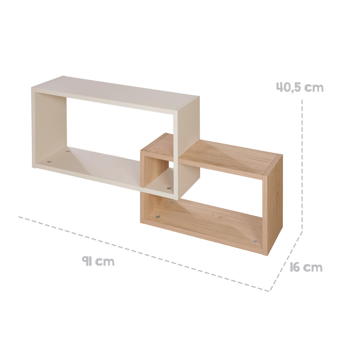 WANDREGAL Jil - Kaschmir, Holzwerkstoff (91/41.5/18cm) - Roba