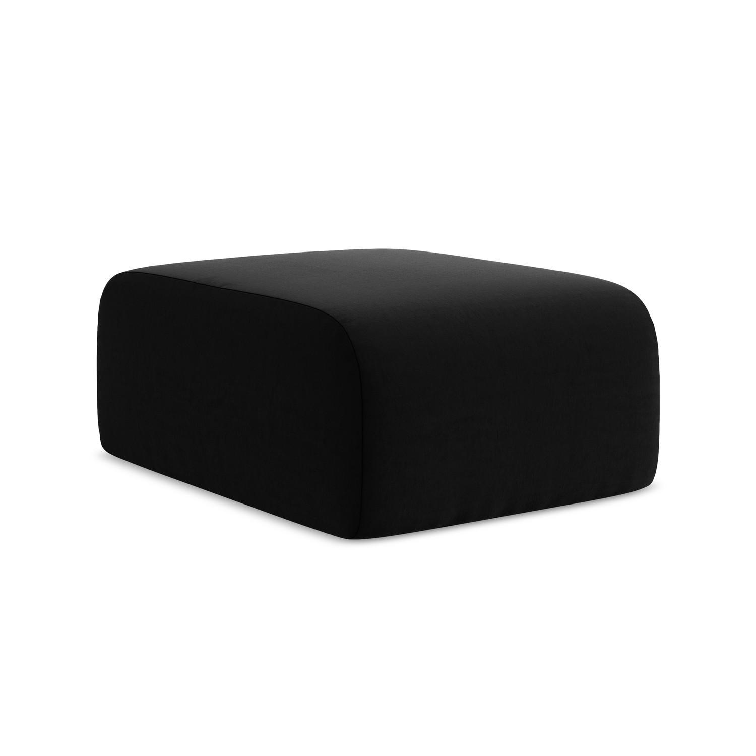 LaMiaSofa Pouf Schwarz 72x42x94 cm