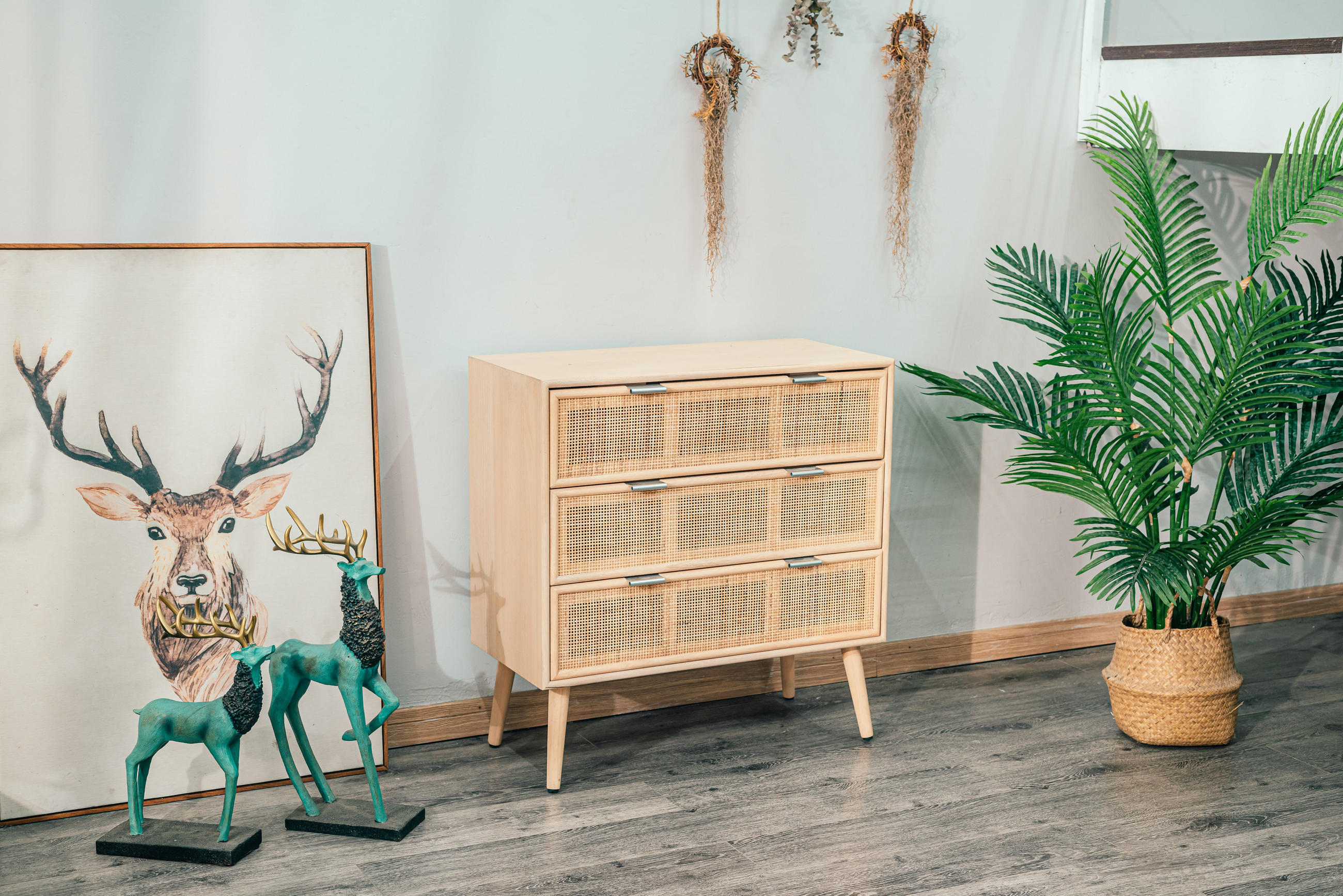 KOMMODE Rechteckig Braun 75 x 35 x 78 cm - Braun, Holz (75/78/35cm) - Nordlys