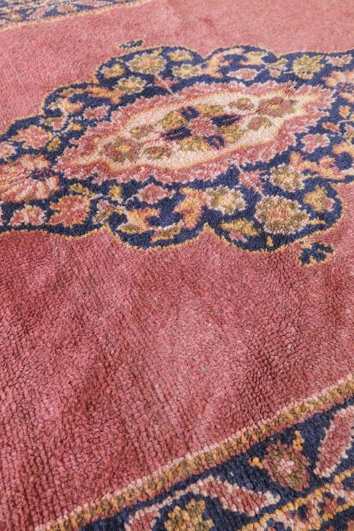 BERBERTEPPICH aus reiner Wolle 109x 191 cm - Rot, Naturmaterialien (109/191cm) - AFK Living