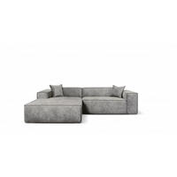 ECKSOFA Carlota - Grau, Holzwerkstoff/Textil (192/270cm) - Fun Möbel