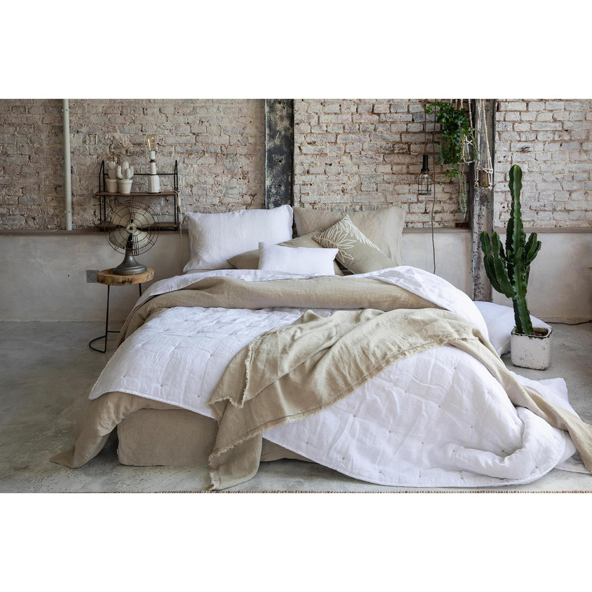 KISSENBEZUG Zeff bronze 50 x 75 cm - Bronzefarben, Textil (50/75cm) - Vivaraise