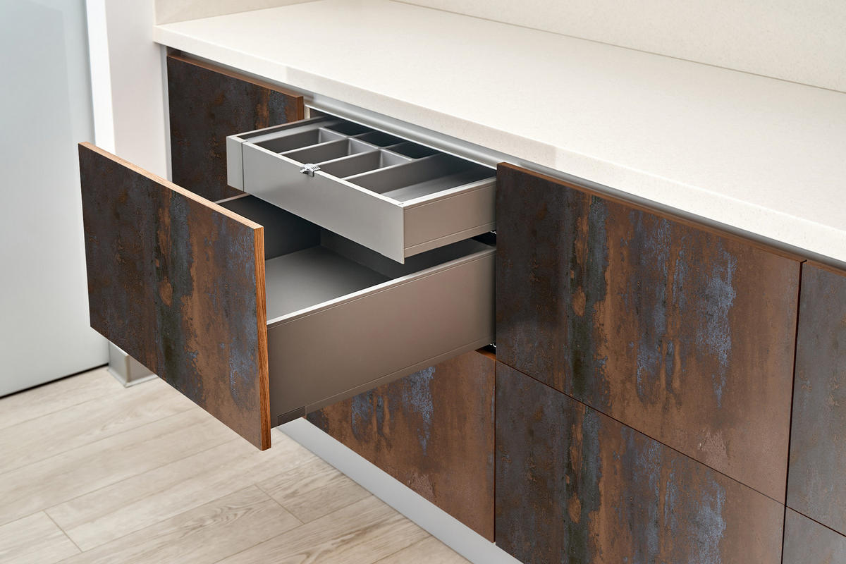 MÖBLAUFKLEBER 100x50 cm braun - Dunkelbraun, Kunststoff (100/50/0.1cm) - Wallfluent