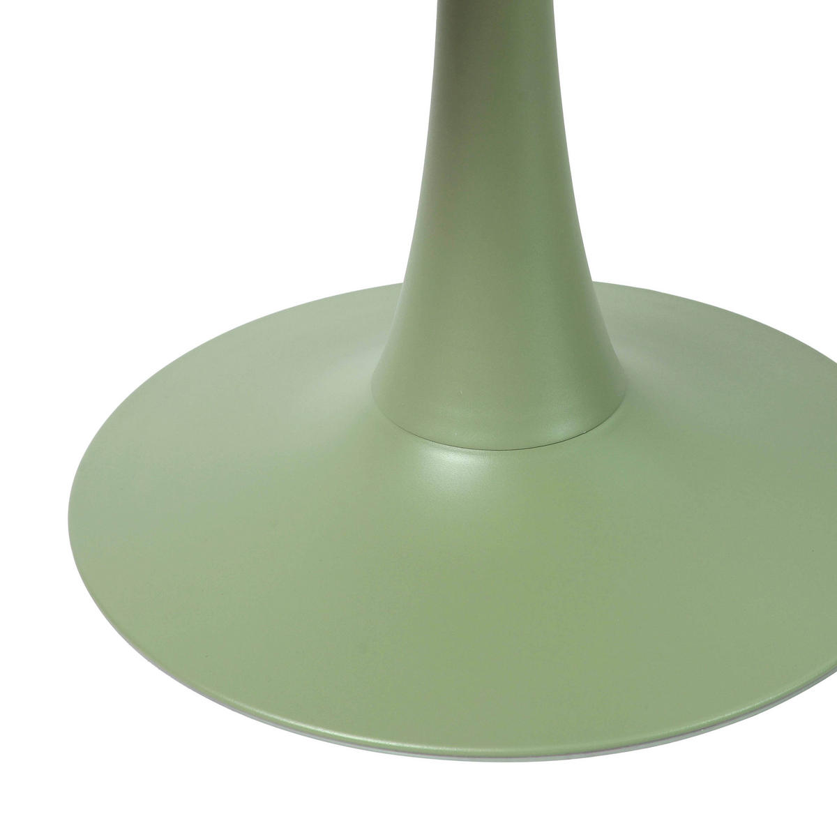 COUCHTISCH, Grün - Grün, Metall (70/70/47cm) - Oviala