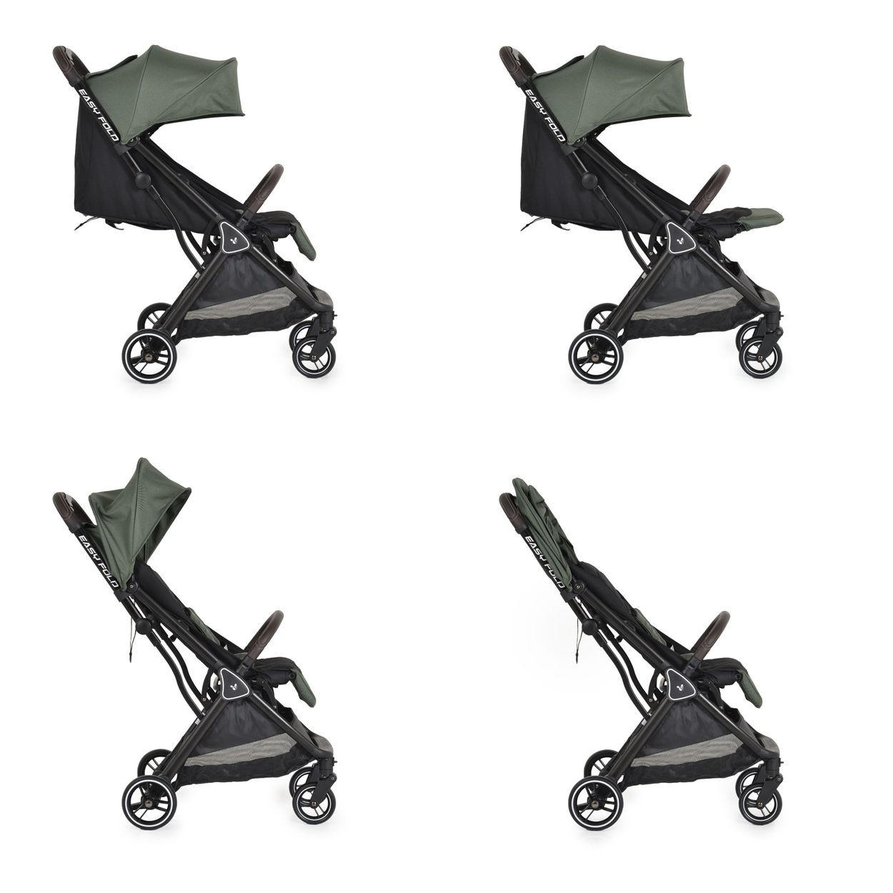 Thumbnail - Cangaroo Buggy, Grün, Metall, 43x103x89 cm, unisex, Baby on Tour, Kinderwagen, Buggys