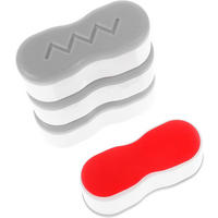 TOILETTENSITZERHÖHUNG,SILBERFARBEN,4.5/2/1.8CM,4ER-PACK - Silberfarben, Kunststoff (7/2/7cm)