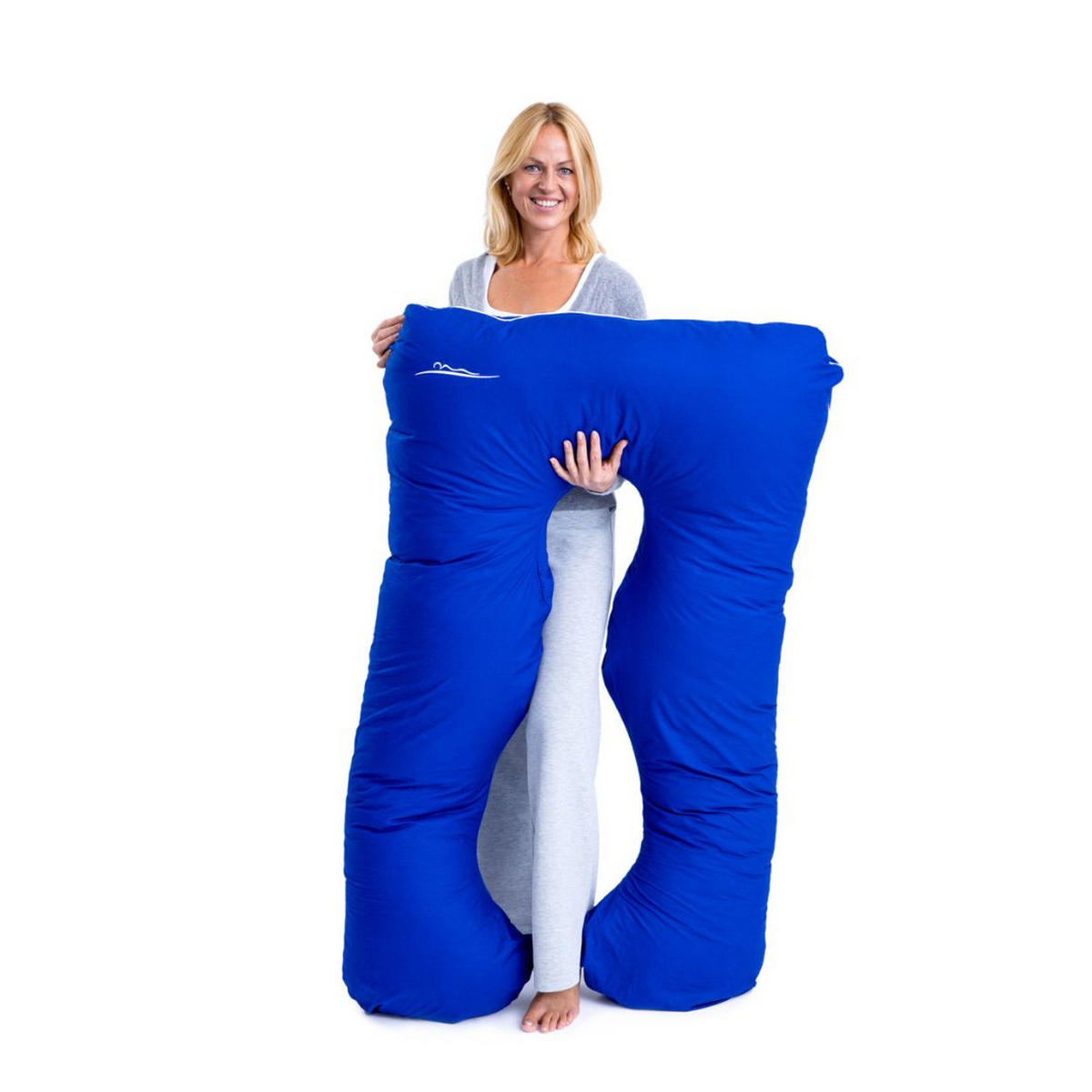 KOMFORTKISSEN - Blau - Blau, Textil (100/150cm) - KomfortKissen