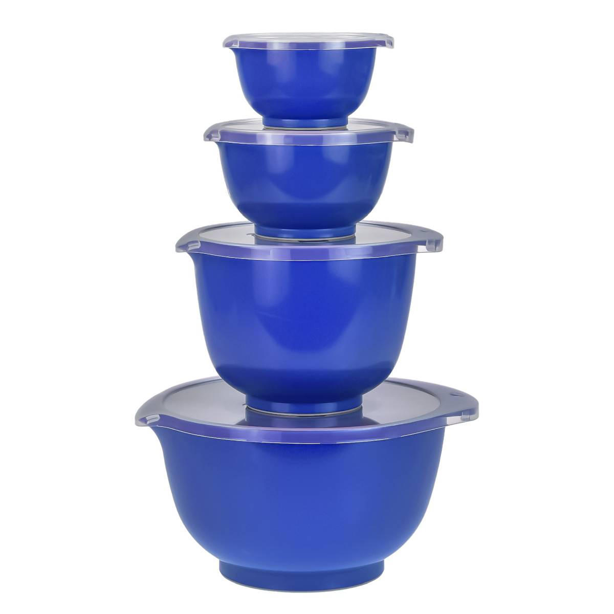 RÜHRSCHÜSSEL-SET Margrethe New blau (4tlg) - Blau, Kunststoff (21/15cm) - Rosti