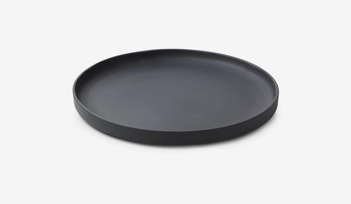 DESSERTTELLER CARACTERE 21 cm Matt schiefer styl - Schieferfarben, Keramik (21cm) - Revol Porcelaine France