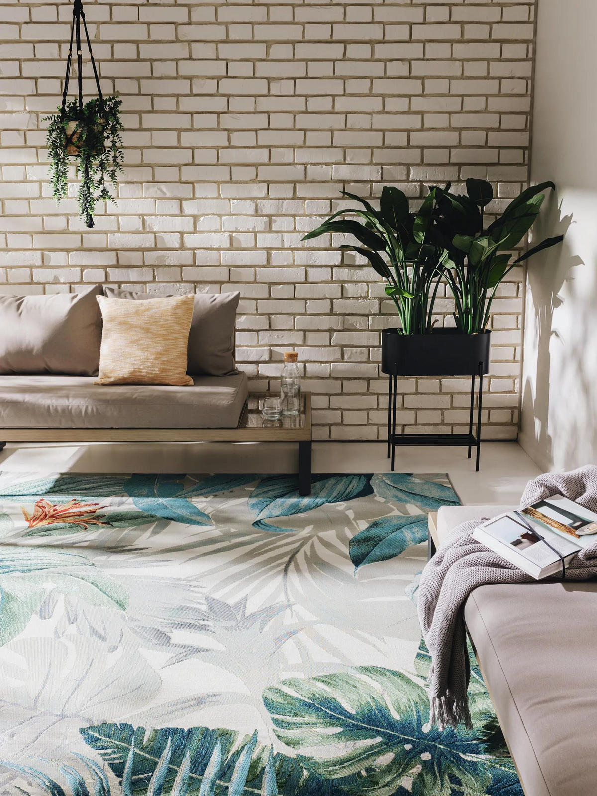 VNITŘNÍ a venkovní koberec Artis Vícebarevné 120x180 cm - různobarevná, textil/umělá hmota (120/180cm) - benuta Nest