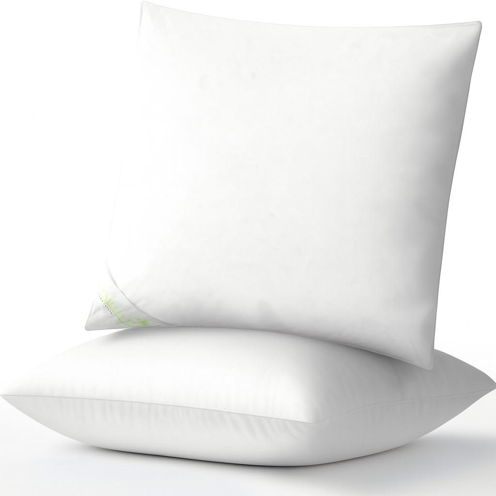 KOPFKISSEN BeauNuit FK 80x80cm Weiß (2tlg) - Weiß, Textil (80/80cm) - Beautissu 