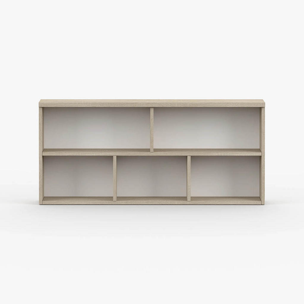 Thumbnail - imoebel24 Wandregal, Sonoma Eiche, Holzwerkstoff, Rechteckig, 110x50x23 cm, Kinder- & Jugendzimmer, Kindermöbel, Kinderr...