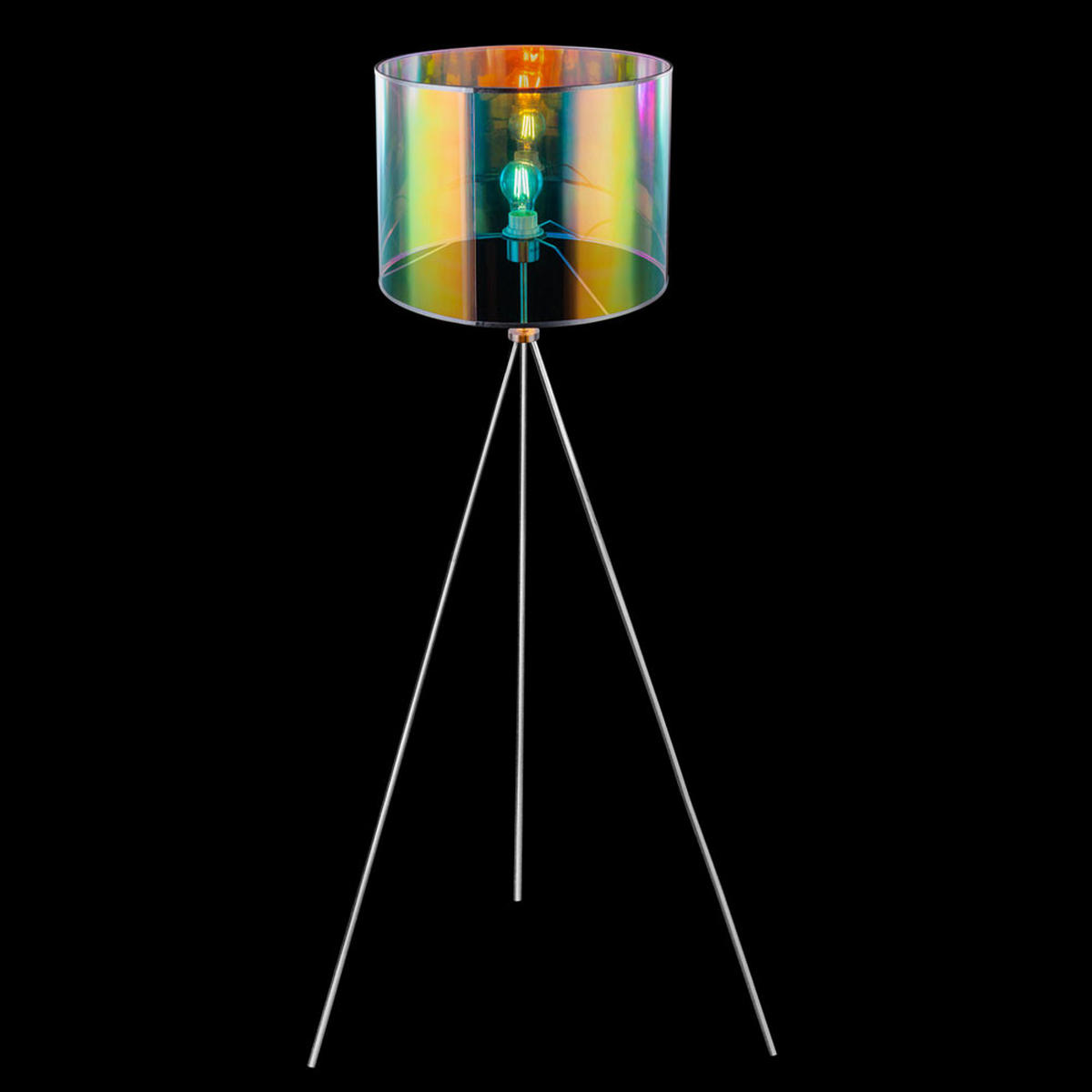 LED STEHLEUCHTE Melanie Metall Bunt - Multicolor, Metall (65/65/155cm)