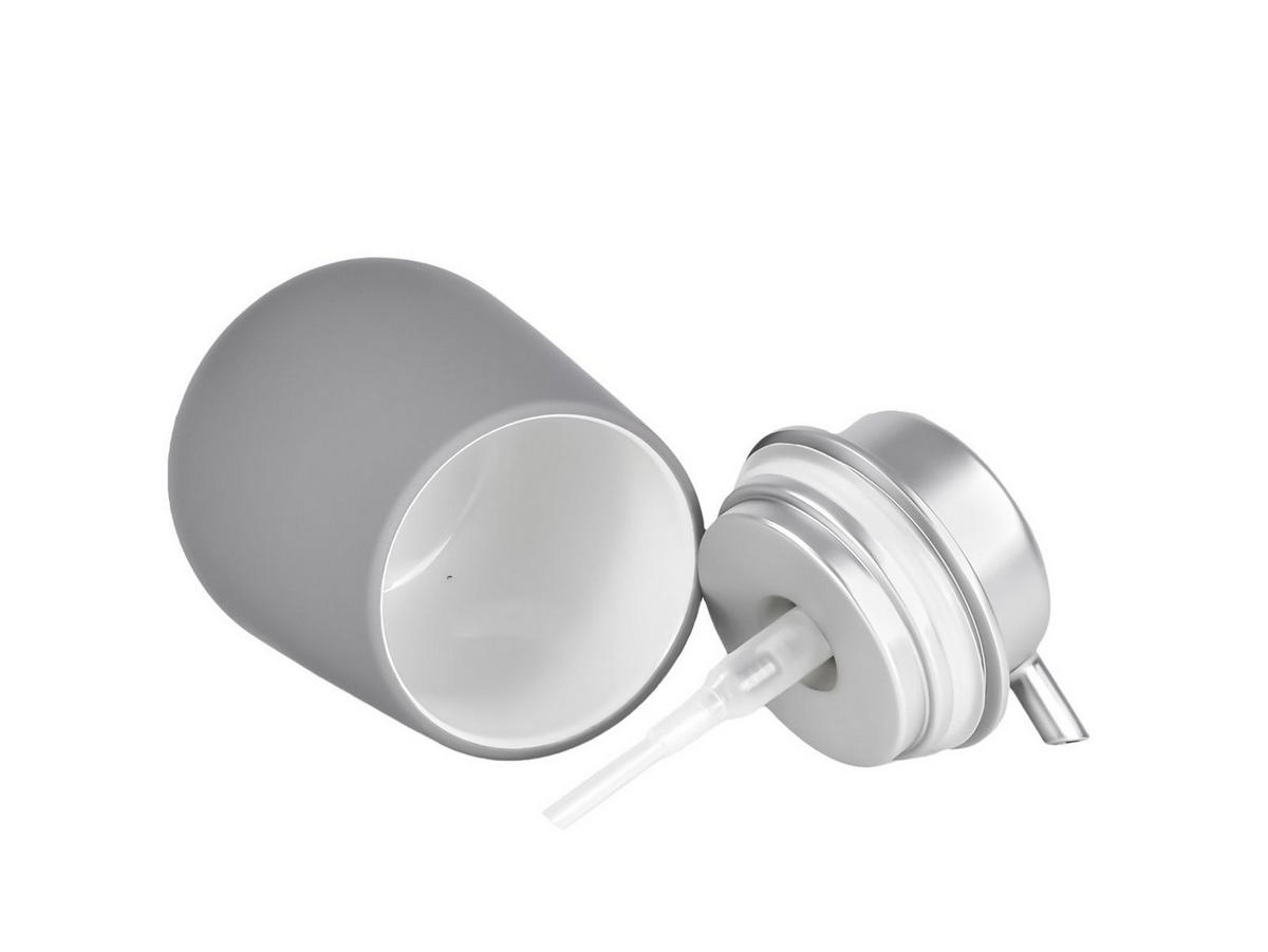 BAD ACCESSOIRES SET Nova 3tlg. grey (grau) - Grau, Kunststoff (23/29/23cm) - Zone Denmark