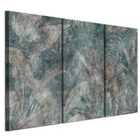 LEINWANDBILD Blätter 3-tlg. 90x60 cm - Multicolor, Holz (90/60cm) - LUMASOUL