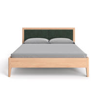 MASSIVHOLZBETT Silva aus Buche 200x220 cm, Storm 39 - Buchefarben/Naturfarben, Holz (200/220cm) - Danzz