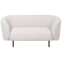 2-SITZER-SOFA Polsterbezug Beige Loen - Beige, Textil (155/79/70cm) - Beliani