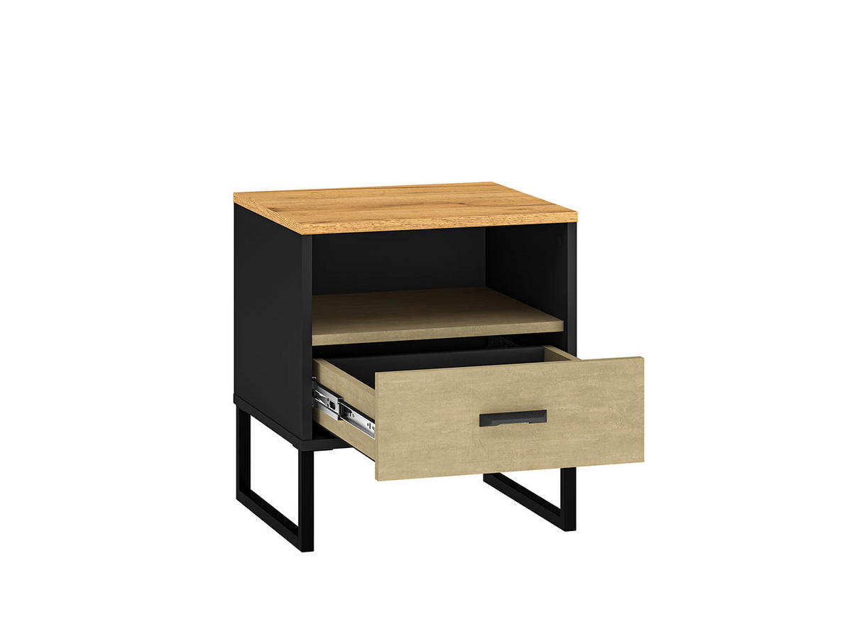NACHTTISCH – COLT 08 – 45 cm – Colt – Eichefarben - Eichefarben, Holzwerkstoff (45/50/40cm) - hi-markt