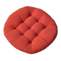 GARTENHOCKERAUFLAGE 55/55 cm - Rot, Textil (55/55cm) - Authentics