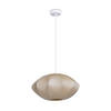 PENDELLEUCHTE Hugo Pd1 Jasmin - Beige, Metall (40/40/22.9cm) - Paco Home