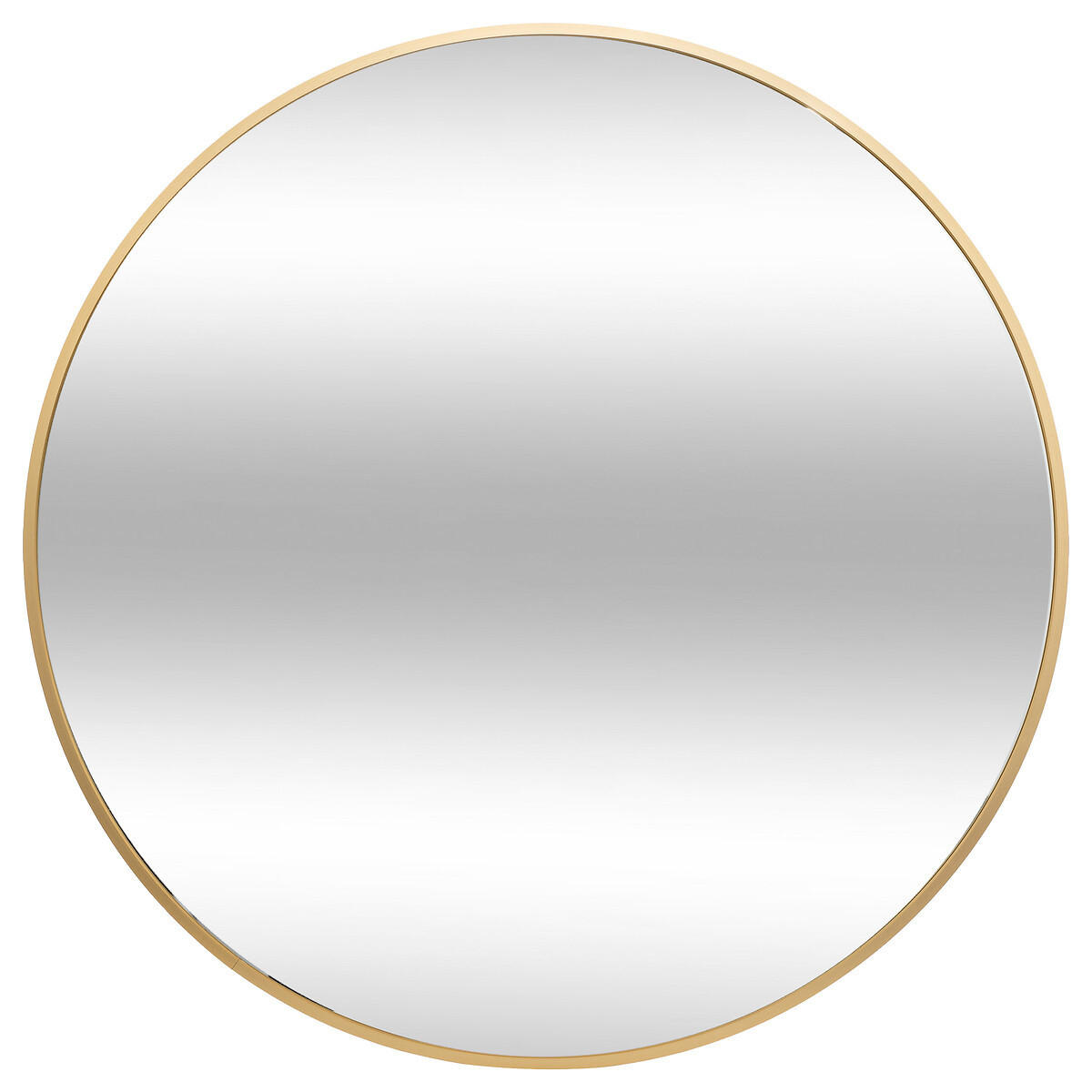 SPIEGEL Metall Ow Ø 70 cm - Goldfarben, Metall (70/70/1.6cm) - Atmosphera Createur d´interieur